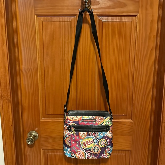Lily Bloom Floral Paisley Crossbody Bag, Gently loved, EUC - Picture 4 of 7